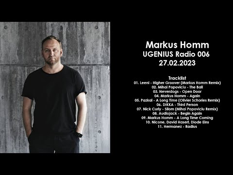 MARKUS HOMM (Germany) @ UGENIUS Radio 006 27.02.2023