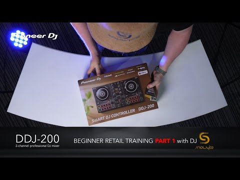 Get Started with Pioneer DJ DDJ 200: Beginner Training with DJ Snowyte PART 1