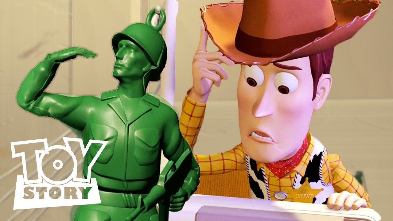 Woody Investigates Andy's Birthday Party | Toy Story | Hulu
