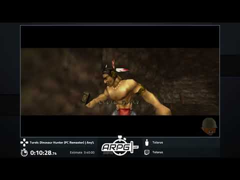 ARPGME 2018 - Turok: Dinosaur Hunter (PC Remaster) | Any% | by Tolarus