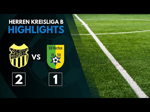 Herren Kreisliga B | 9. Spieltag 25/26 | SC Minseln vs. SV Herten 2
