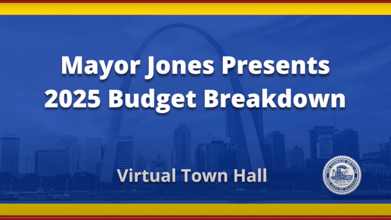 Mayor Jones Presents 2025 Budget Breakdown