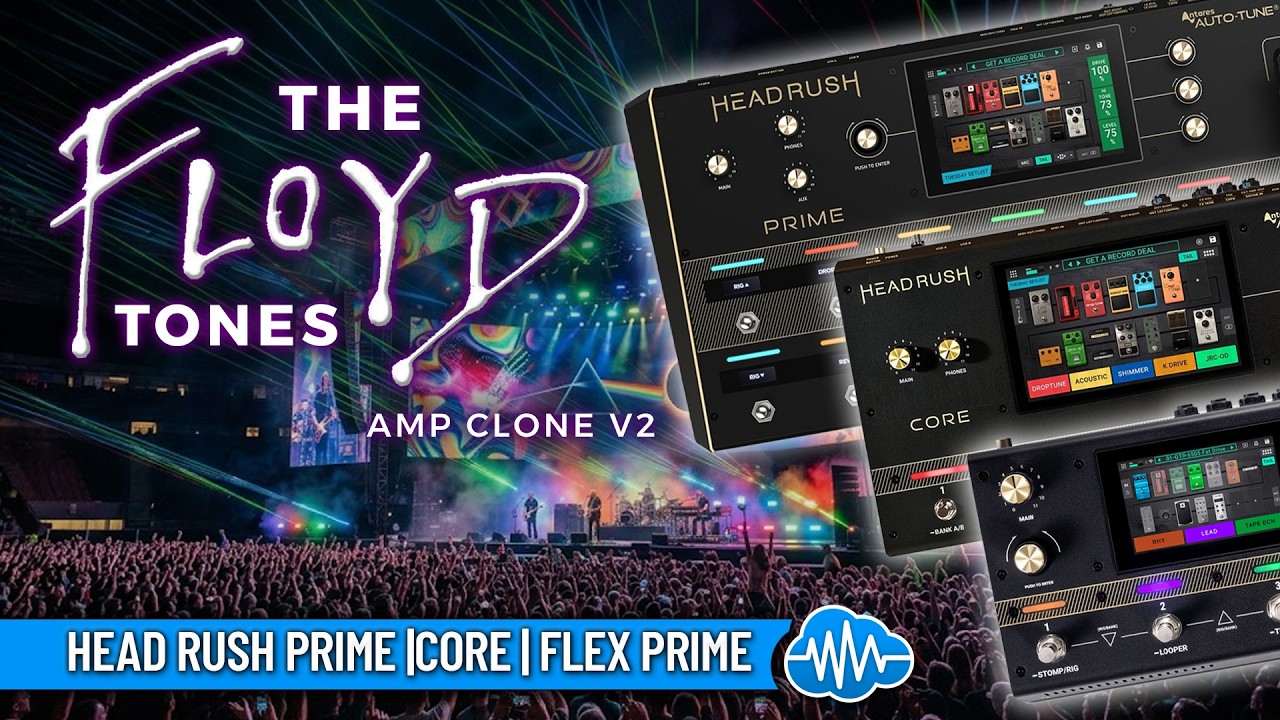 DVK057 - The Floyd Tones Amp Clone Vol. 2 - Headrush Prime ( 32 scenes ) - Video Preview 1