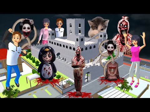Yuta Mio Buat Benteng Raksasa Paling Aman Dari PASUKAN POCONG BANGKIT DARI KUBUR, HANTU ROKUROKUBI 😱
