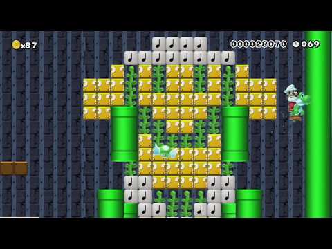 [NSDBU] 1-5 Cashew Canals by Steven - SUPER MARIO MAKER - NO COMMENTARY 1bj