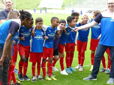 U11 des WSV singt Jongens aus´m Tal