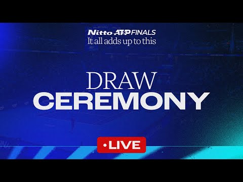 Nitto ATP Finals 2025 LIVE Draw Ceremony