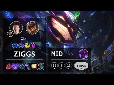 Ziggs Mid vs Malzahar - EUW Challenger Patch 10.6