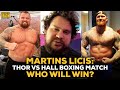 Martins Licis Answers: Who Will Win In The Hafthor Bjornsson Vs Eddie Hall Boxing Match?