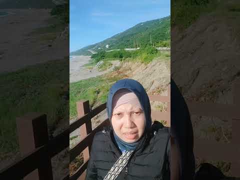 VIRAL‼️SISKA SAMPAI DI PESISIR PANTAI TAITUNG TAIWAN 🇹🇼 #shorts