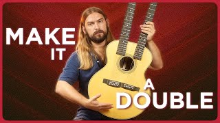 Video thumbnail for The Most Insane Guitar Martin Makes | The Grand J-28E Double Neck Acoustic Guitar is HERE by Alamo Music Center