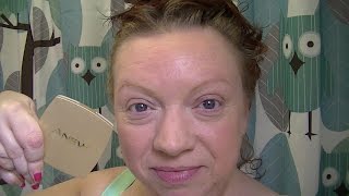 First Impression/Demo Avon Anew Age Transforming 2-n-1 Foundation!