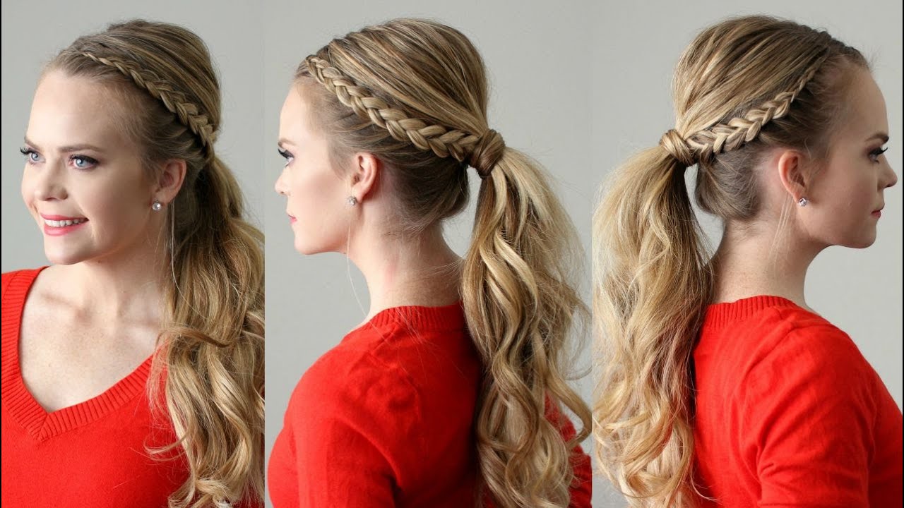 Dutch Lace Braid Ponytail | Missy Sue