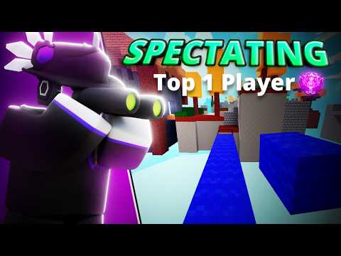 I Spectated The TOP 1 Player in Ranked.. (Roblox Bedwars)