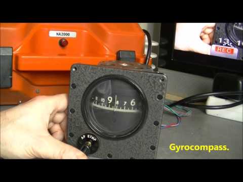 Soviet gyrocompass power up and down