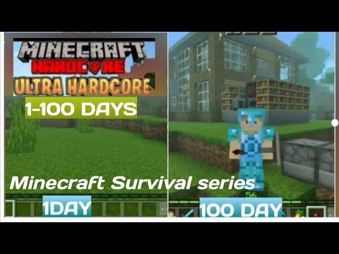 EPIC Minecraft Hardcore Island - Surviving 100 Day Challenge!