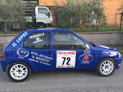 FERDINANDI PATRIARCA ON BOARD CAMERA 4° RALLY DAY POMARANCE 2017