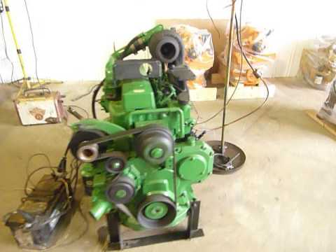 Fully Rebuilt John Deere 4045-T Engine