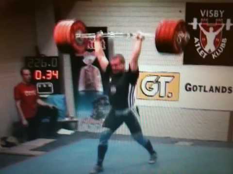 Clean and Jerk@226kg