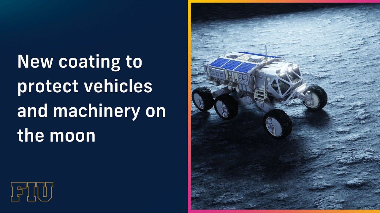 New coating to protect vehicles and machinery in space - YouTube