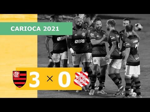Flamengo 3 x 0 Bangu - Gols - 31/03 - Campeonato Carioca 2021