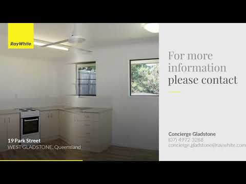19 Park Street, West Gladstone, QLD 4680, 3 Schlafzimmer, 1 Badezimmer, House