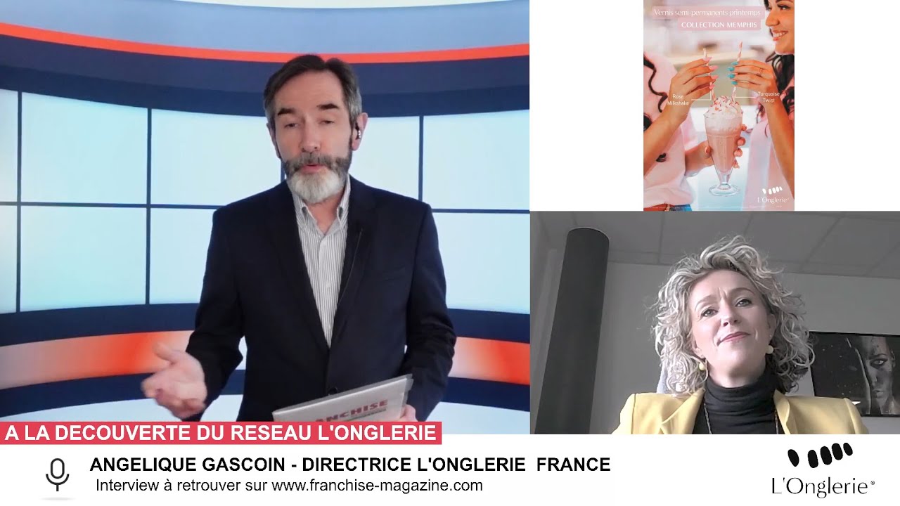 « L’interview vidéo des franchiseurs » Angélique Gascoin, L&rsquo;Onglerie nous fait découvrir l&rsquo;enseigne