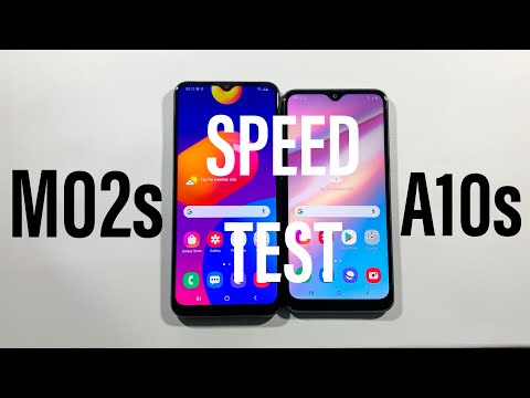 Samsung M02s vs Samsung A10s Comparison Speed Test