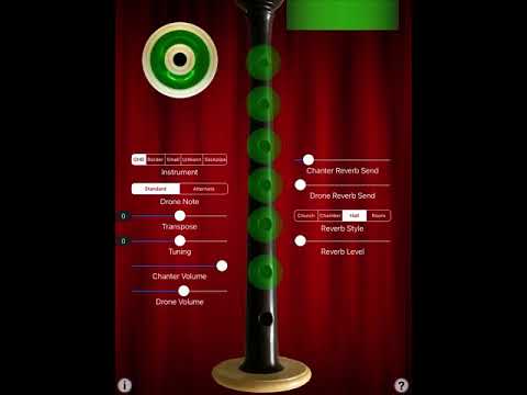 “Auld Lang Syne” On the Bagpipes Pro App (Bb).