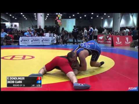 85 Round of 16 - Ethan Dondlinger (NMU/OTS) vs. Jacob Clark (Minnesota Storm)