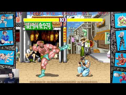 SF 30th Anniversary Collection Launch: 1st SFII Hyper Fighting gameplay pt19