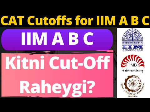 CAT Cut-Offs For IIM A B C - CAT Exam 2021