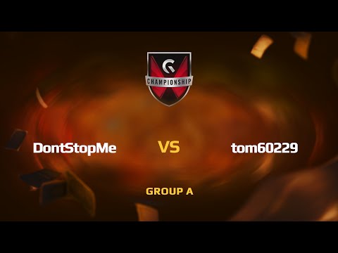 [RU] DontStopMe vs. tom60229 | Gfinity Summer Maters | Group A