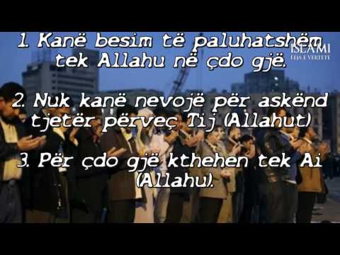 Tri janë cilësitë e të dashurve të Allahut