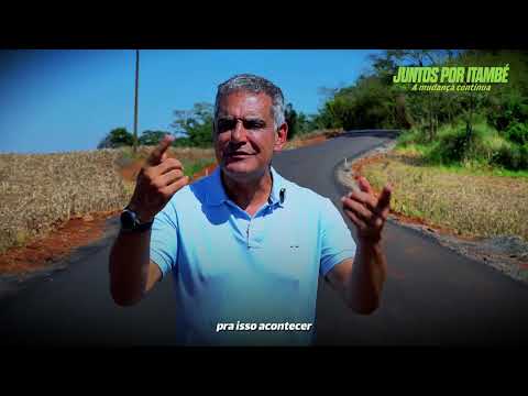Estrada rural Moreschi recebeu asfalto em Itambé - Prefeito Ananias
