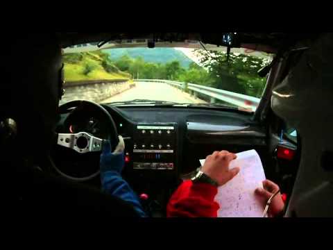 Cameracar Rally Valli Ossolane 2014 Belotti-Dossi 106 N1 1°di classe - PS 1