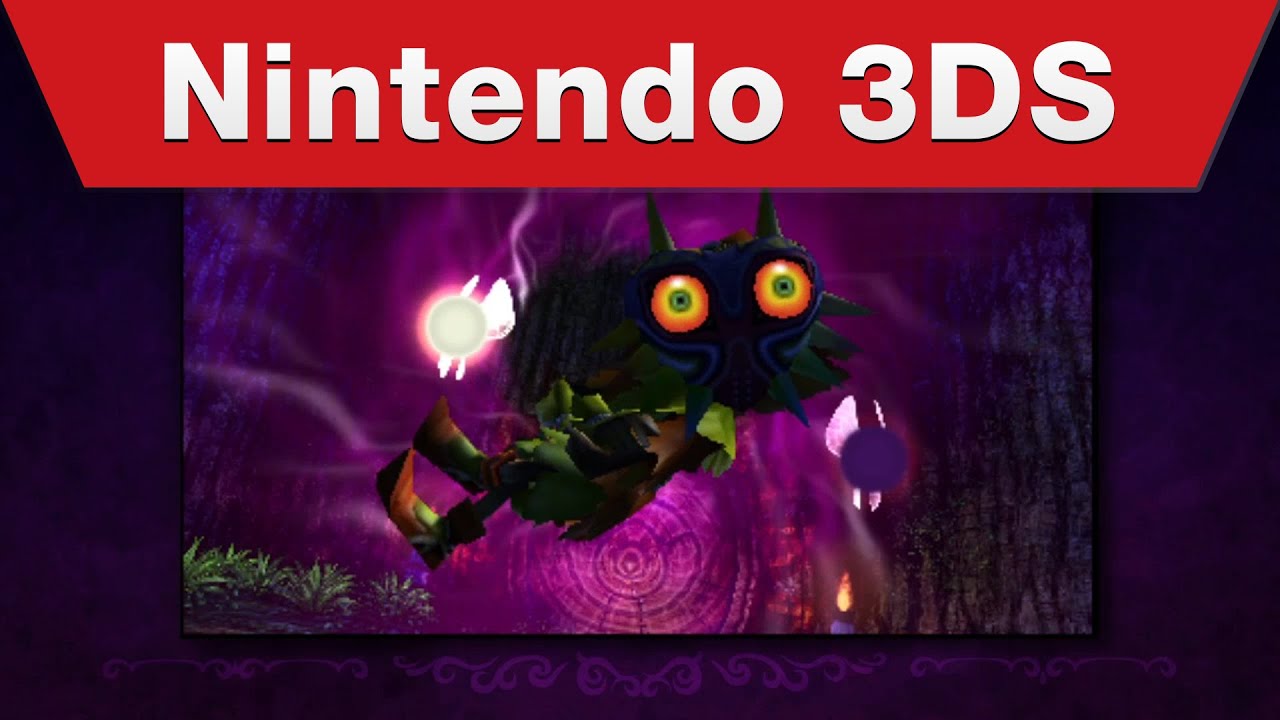 Обложка видео Трейлер Legend of Zelda: Majora's Mask 3D, The