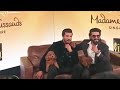 Ram Charan Posing With His Wax Statue At Madame Tussaurds Museum Ram Charan Rhymee Statue