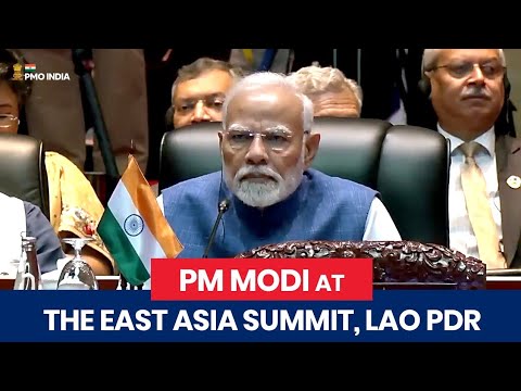 Prime Minister Narendra Modi at the East Asia Summit, Lao PDR
