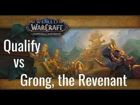 Qualify vs Grong (Mythic BoD) - Warlock PoV