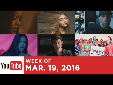 Top 10 Most Popular Songs - Week Of March 19, 2016 (YouTube)