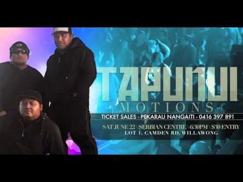 Tapunui Motions Brisbane promo