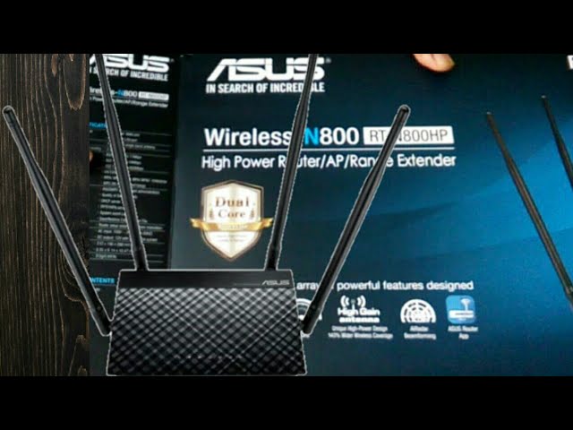 ASUS WIFI Router RT-N800HP