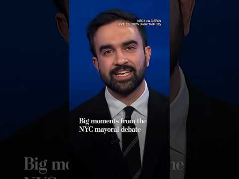 Big moments from the NYC mayoral debate