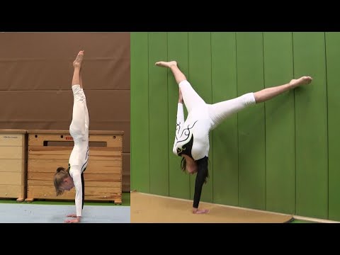 Akrobatik lernen mit den Traumfängern 4 - Handstand