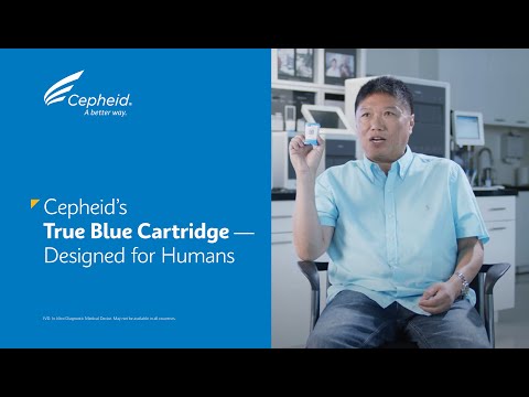 Cepheid's True Blue Cartridge - Designed for Humans