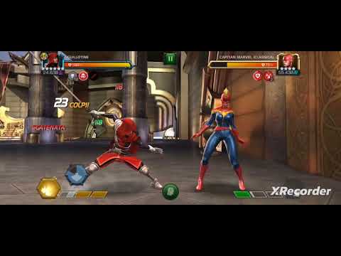 Guillotine 6*r4 ( rank 4 ) Buffed Realistic Team and Gameplay Contest Of Champions Mcoc