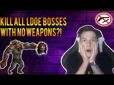 KILL ANY BOSS WITH NO WEAPONS/ARMOR!? - Last Day On Earth | LIVESTREAM