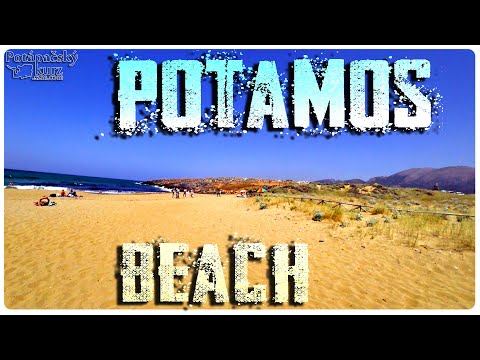 🇬🇷Crete, Potamos Road Trip 2022, Greece - Kréta, Pláž Potamos