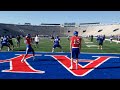 Peek inside KU football's open practice